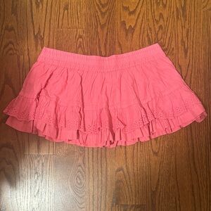 Urban Outfitters Pink Ruffled Women's Skirt